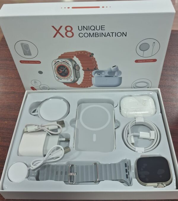 RELOJ SMART WATCH CON AUDIFONOS X8 - Imagen 2