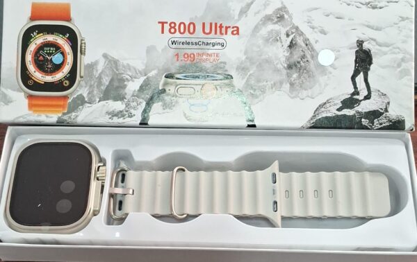 RELOJ T800 ULTRA GRIS