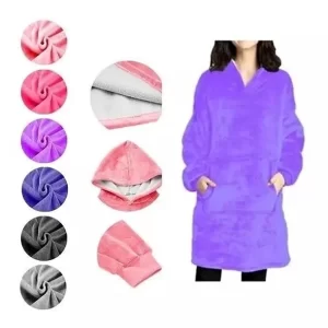 POLERON DE INVIERNO ADULTO MORADO