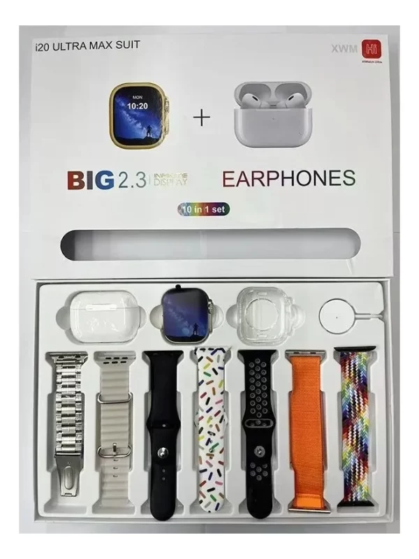 RELOJ SMART WACHT I20 ULTRA MAX SUIT