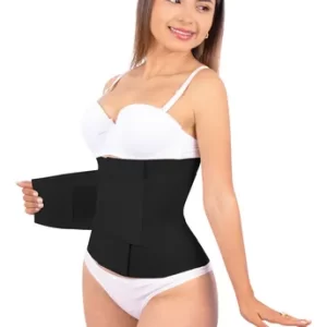 FAJA MODA KING REDUCTURA CINTURILLA RELOJ DE ARENA NEGRO TALLA L