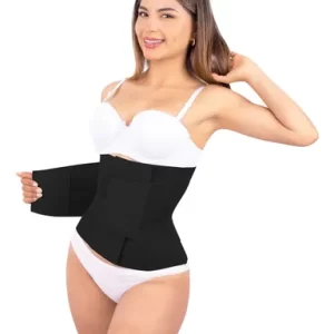 FAJA MODA KING REDUCTURA CINTURILLA RELOJ DE ARENA NEGRO TALLA S