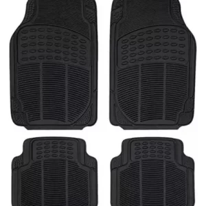 Alfombra Piso De Goma Auto Universal 4 Piezas