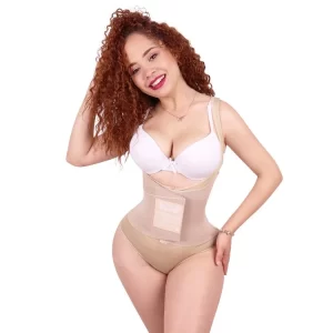 BODY CON FAJA RELOJ DE ARENA BEIGE TALLA S
