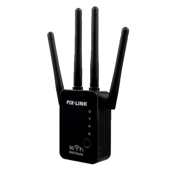 Repetidor WiFi PixLink WR16 4 Antenas Doble banda largo alcance - Imagen 2