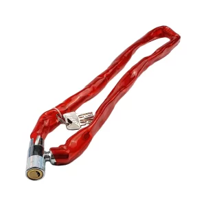 CADENA ANTIRROBO METALICA REFORZADA PARA BICICLETAS