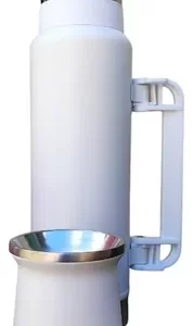 TERMO + SET DE MATE 1400ML BLANCO