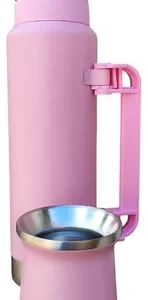 TERMO + SET DE MATE 1400ML ROSADO